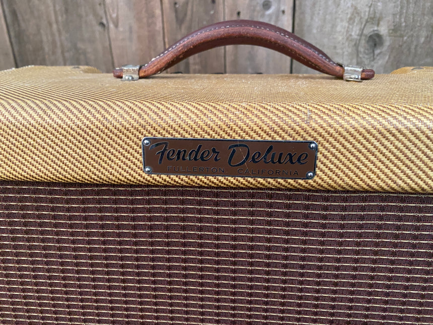 SOLD - Fender Deluxe 5E3 Tweed 1956