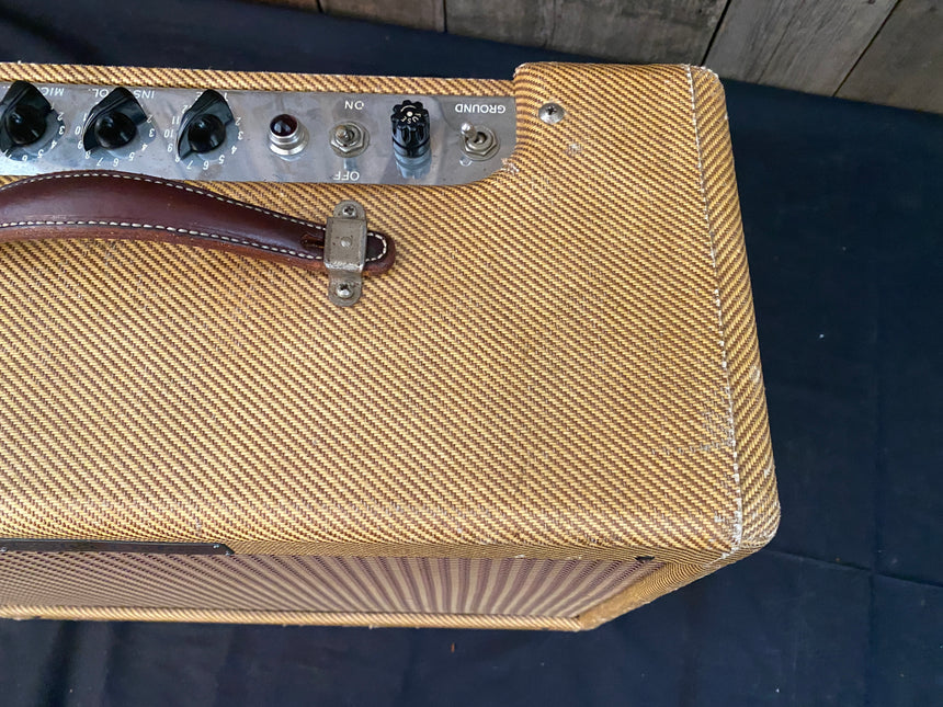 SOLD - Fender Deluxe 5E3 Tweed 1956