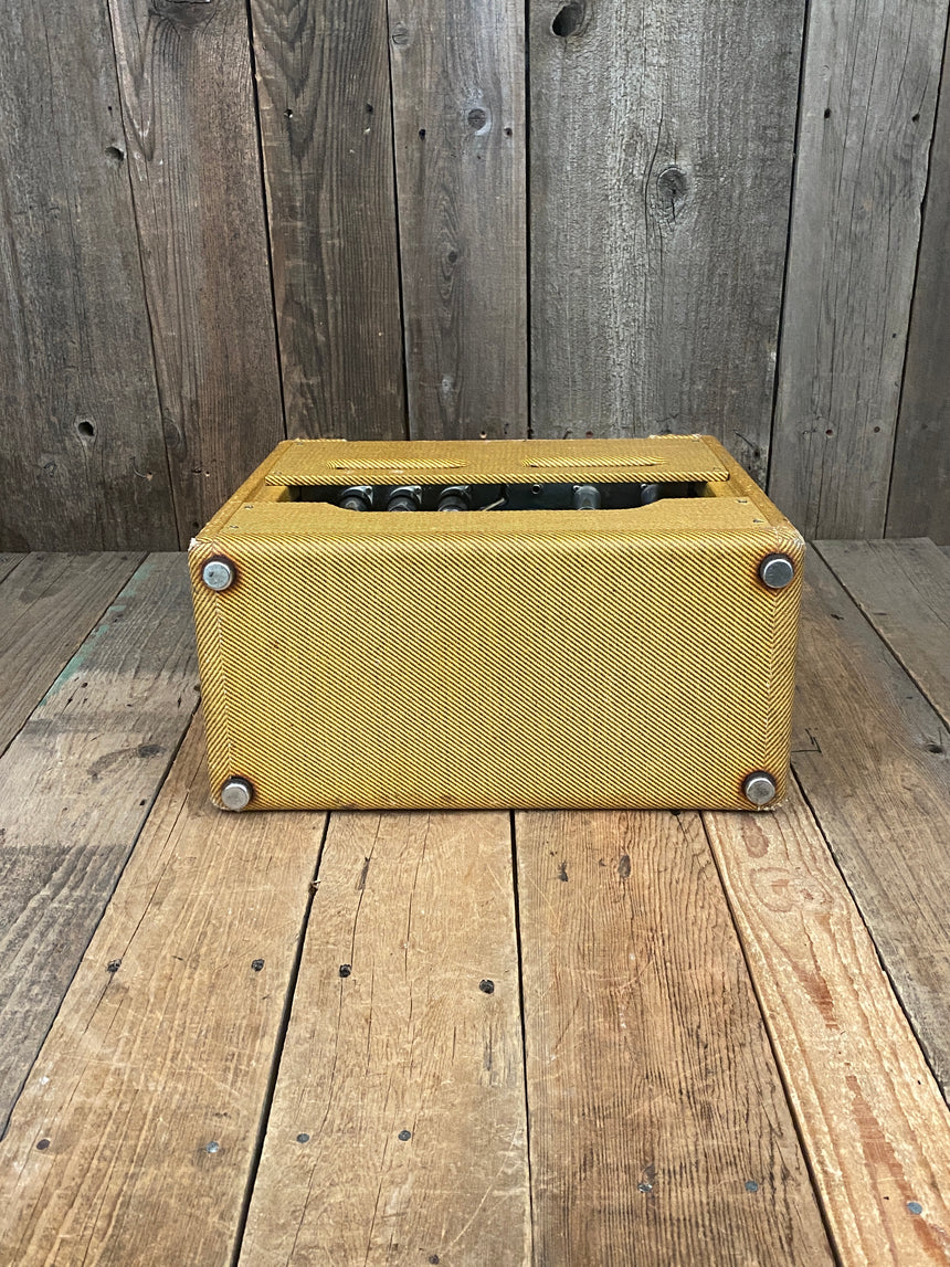 SOLD - Fender Deluxe Amp 5E3 Small Box Tweed Amp 1955