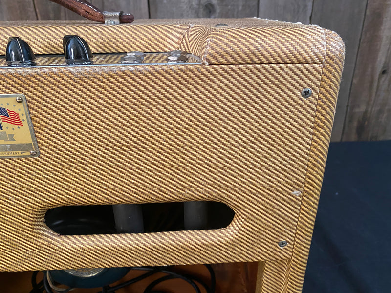 SOLD - Fender Deluxe 5E3 Tweed 1956