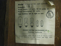 SOLD - Fender Princeton Reverb 1965 Pre CBS