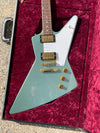 SOLD - Gibson Custom Shop Explorer Pelham Blue Special Order One-Off '58 Reissue spec 2008