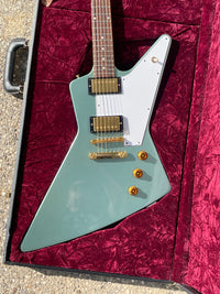 SOLD - Gibson Custom Shop Explorer Pelham Blue Special Order One-Off '58 Reissue spec 2008