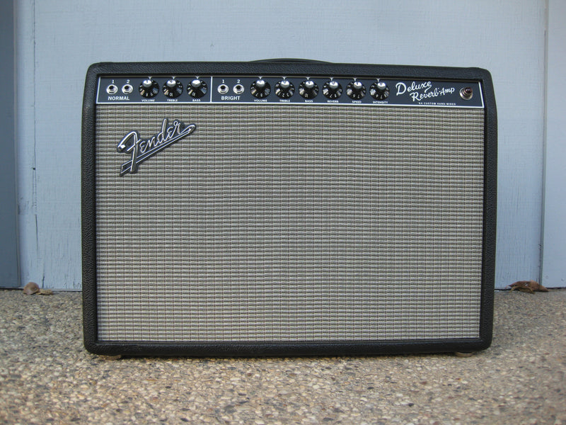 SOLD - Fender 64 Custom Deluxe Reverb guitar amplifier 2018