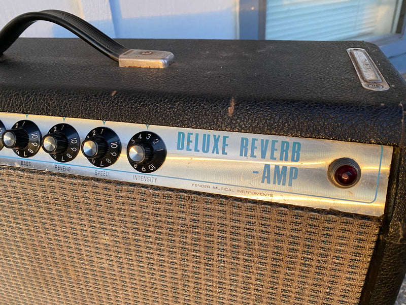 SOLD - Fender Deluxe Reverb AB763 Export Model
