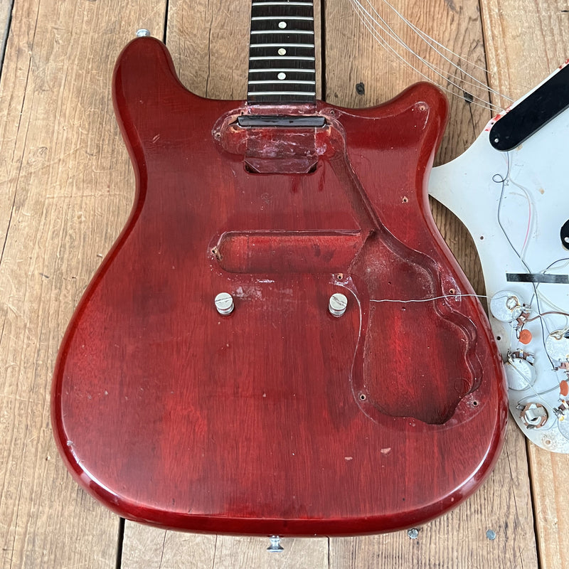 SOLD - Epiphone Olympic Double 1965 Cherry Finish SB722D