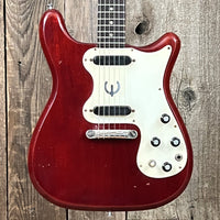 SOLD - Epiphone Olympic Double 1965 Cherry Finish SB722D