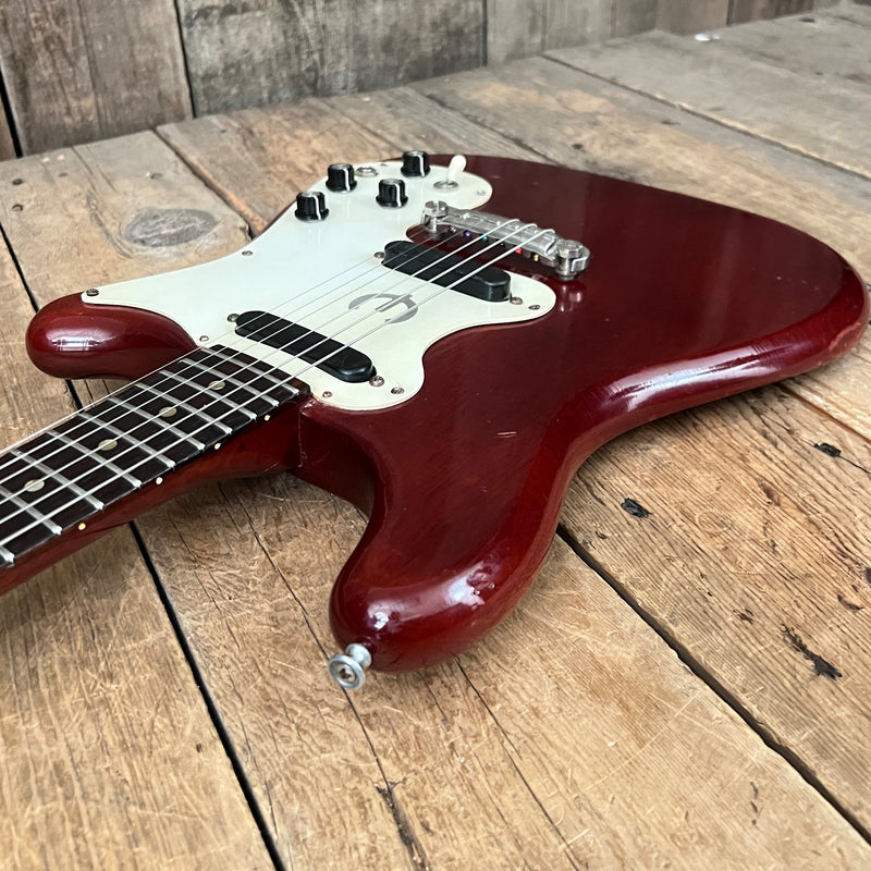SOLD - Epiphone Olympic Double 1965 Cherry Finish SB722D