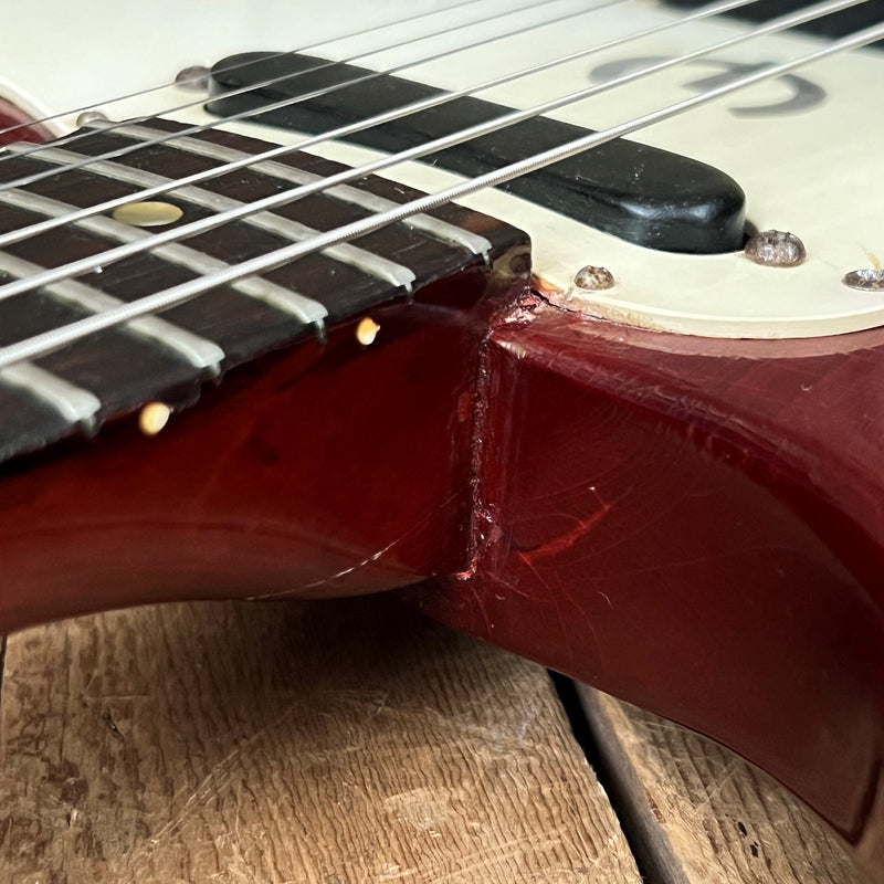 SOLD - Epiphone Olympic Double 1965 Cherry Finish SB722D