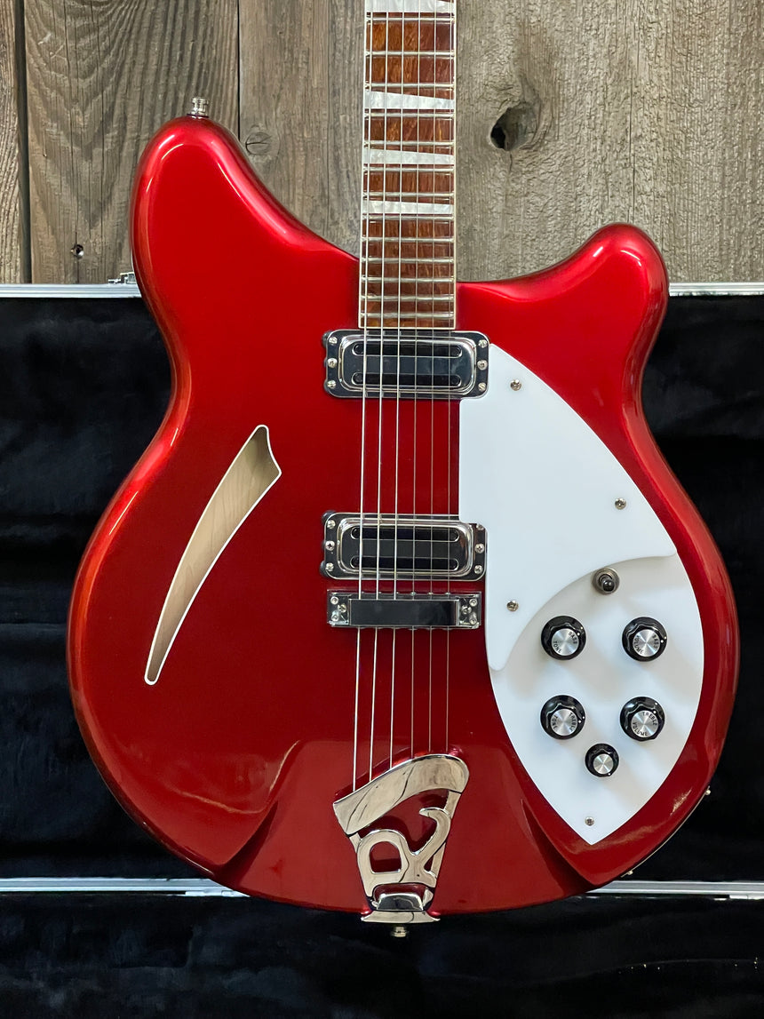 SOLD - Rickenbacker 360 Ruby Red 2017