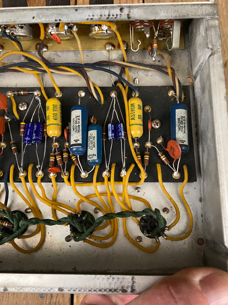 SOLD - Fender Super Amp 6G4-A - 1961