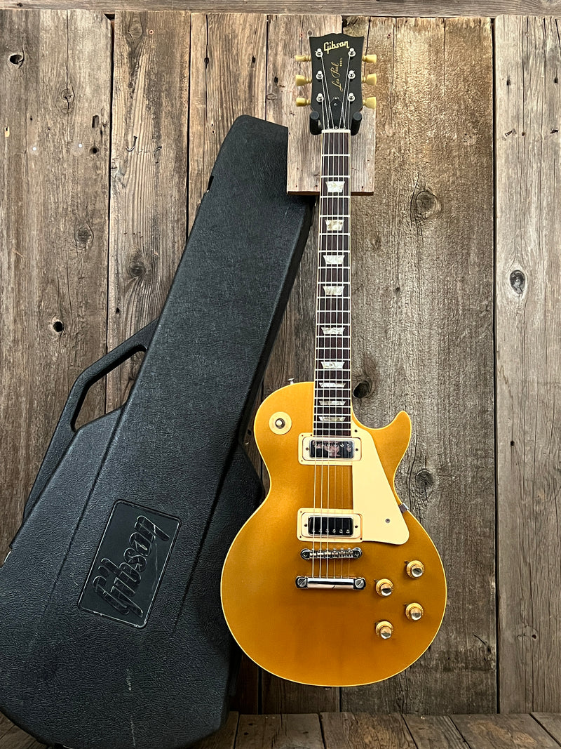SOLD - Gibson Les Paul Deluxe 1974 Goldtop