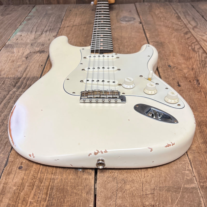 SOLD - Fender Stratocaster 1960 Relic Cunetto Era Olympic White