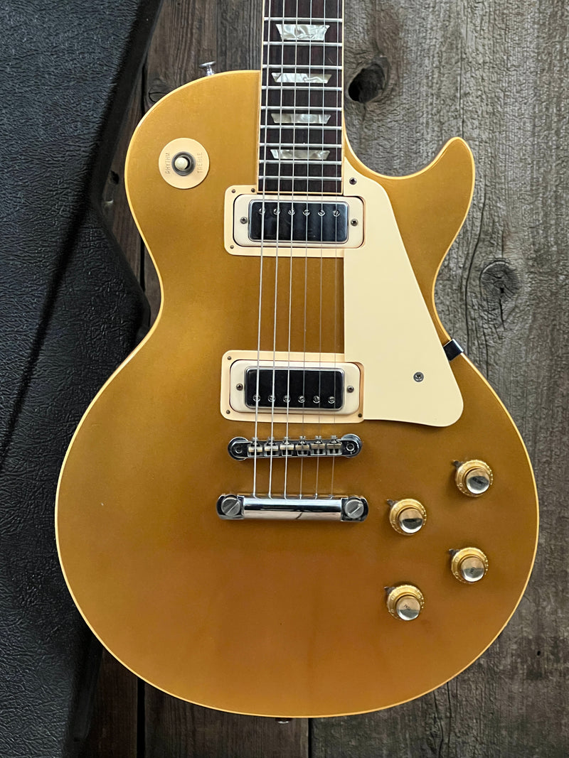 SOLD - Gibson Les Paul Deluxe 1974 Goldtop