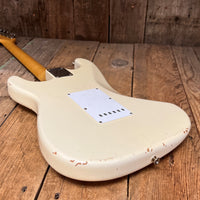 SOLD - Fender Stratocaster 1960 Relic Cunetto Era Olympic White