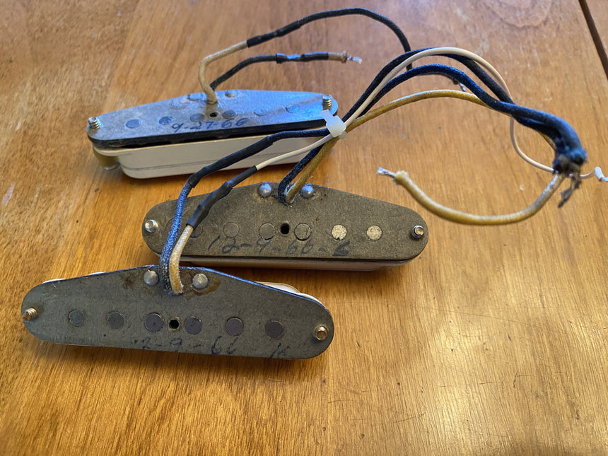 SOLD - Fender Stratocaster Pickups 1966