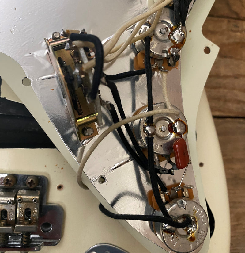 SOLD - Fender Stratocaster 1960 Relic Cunetto Era Olympic White