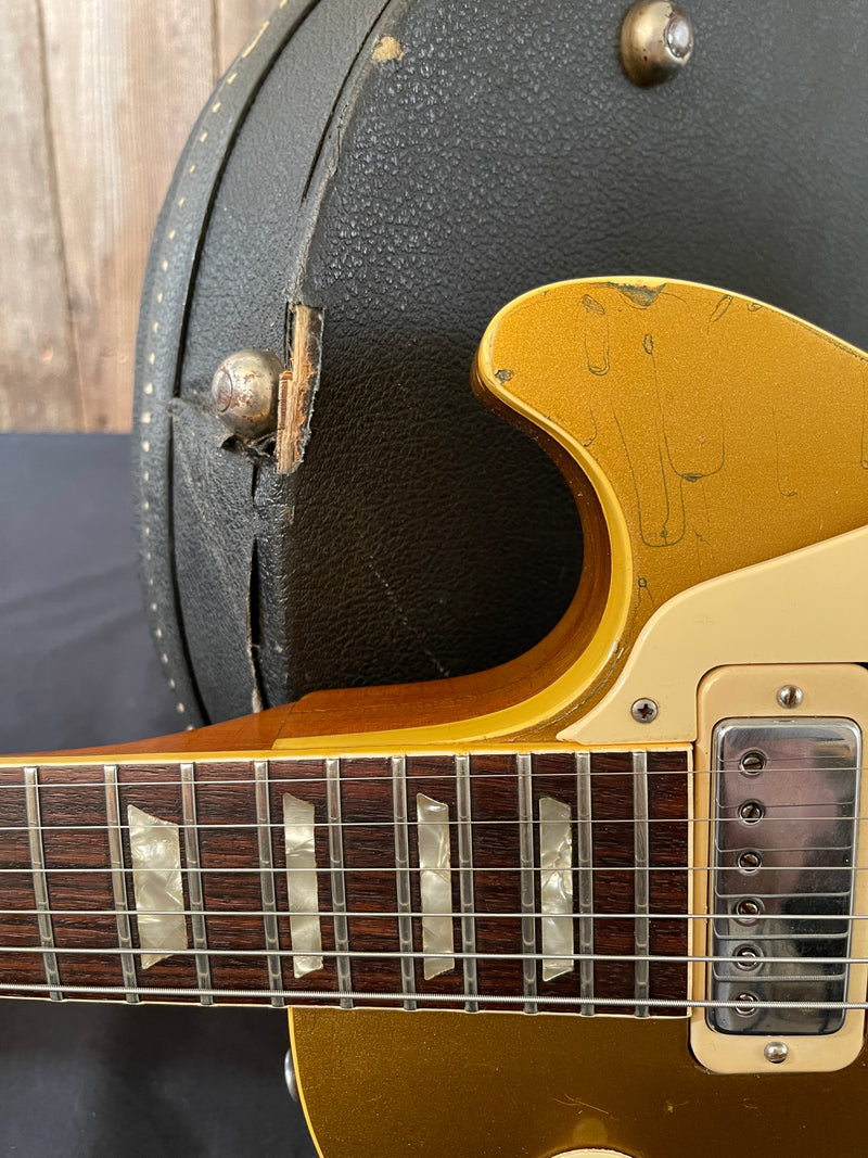 SOLD - Gibson Les Paul Deluxe Gold top 1971