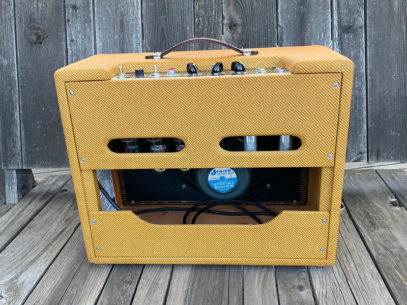 SOLD - Fender '57 Custom Deluxe handwired reissue tweed amp Circa 2012