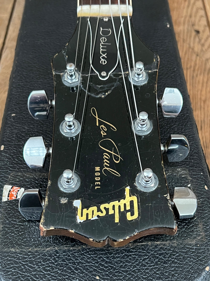 SOLD - Gibson Les Paul Deluxe Goldtop 1969 One Piece Body