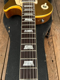 SOLD - Gibson Les Paul Deluxe Goldtop 1969 One Piece Body