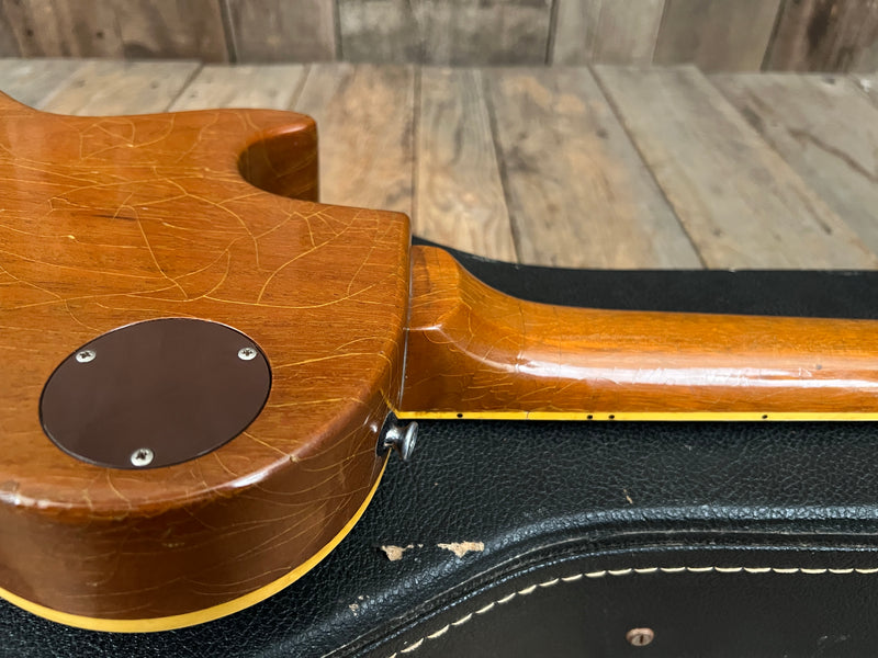 SOLD - Gibson Les Paul Deluxe Goldtop 1969 One Piece Body