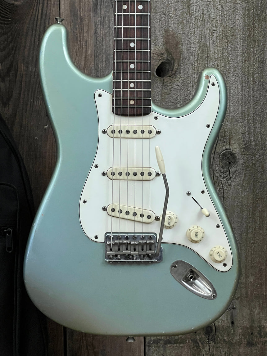 SOLD - Danocaster Double Cut 2021 Ice Blue Metallic