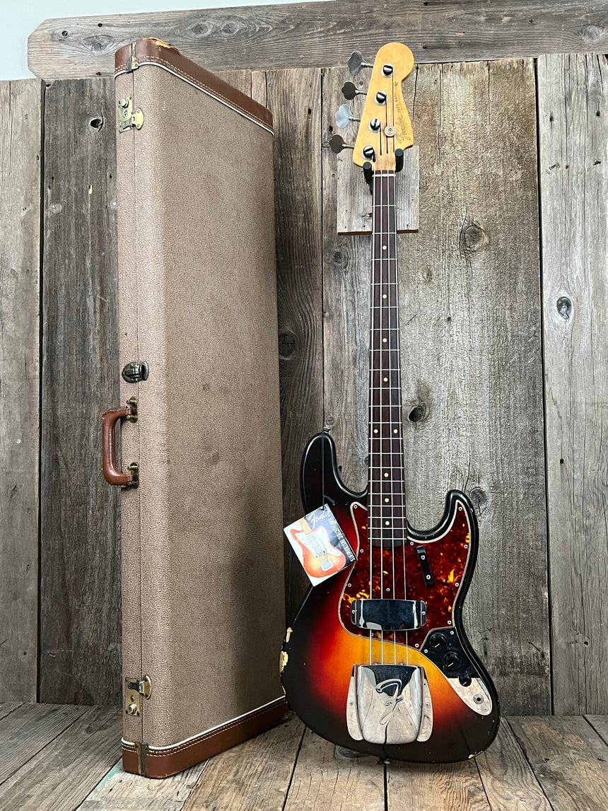 Sold! - Fender Jazz Bass 1961 One Owner with Tags and Receipt