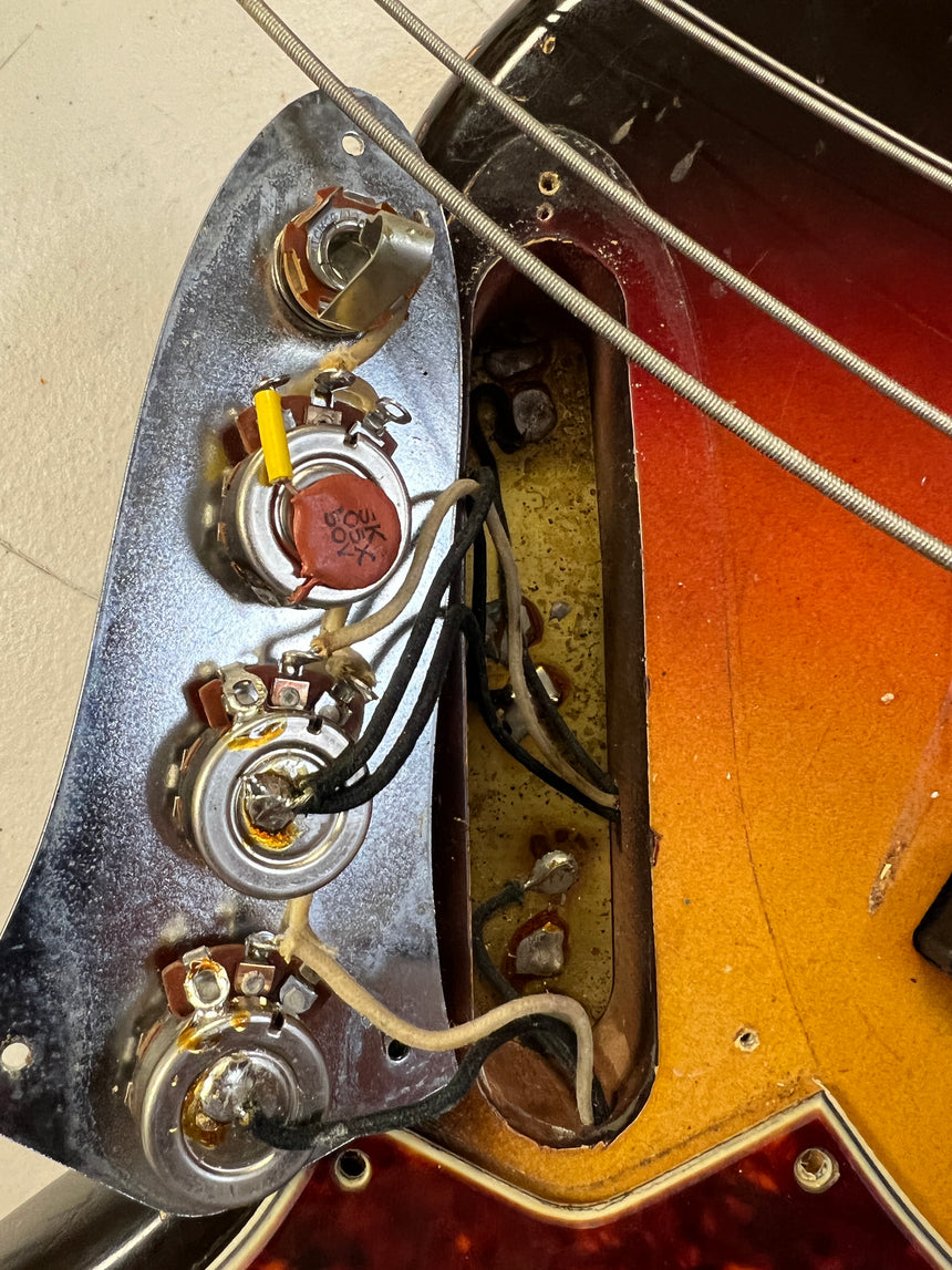 Sold! - Fender Jazz Bass 1961 One Owner with Tags and Receipt