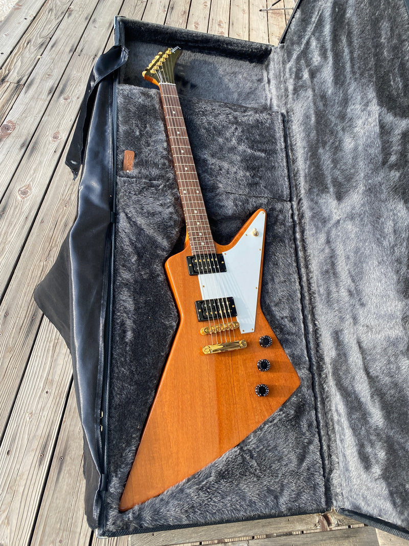 SOLD - Gibson Explorer 2004 Natural Mahogany All Original