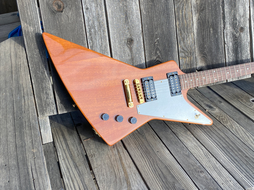 SOLD - Gibson Explorer 2004 Natural Mahogany All Original