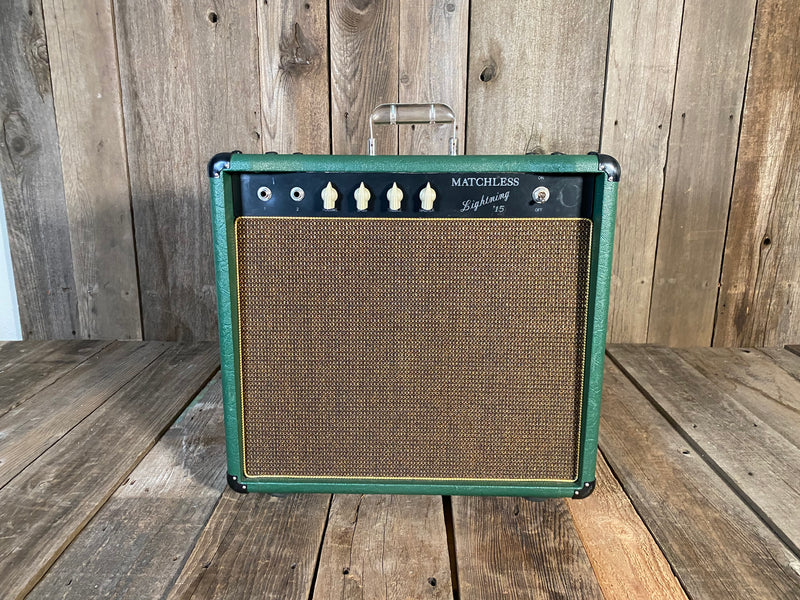 SOLD - Matchless Lightning 15 1995 Sampson Era with Signature Green