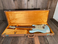 SOLD - Fender Stratocaster Custom Shop 1960 Relic 2006 Sonic Blue Matching Headstock