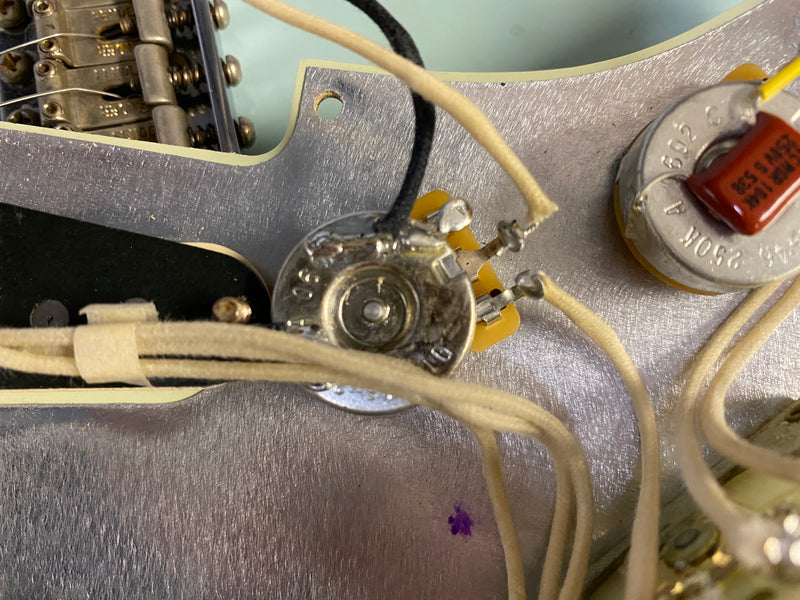 SOLD - Fender Stratocaster Custom Shop 1960 Relic 2006 Sonic Blue Matching Headstock