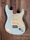 SOLD - Fender Stratocaster Custom Shop 1960 Relic 2006 Sonic Blue Matching Headstock