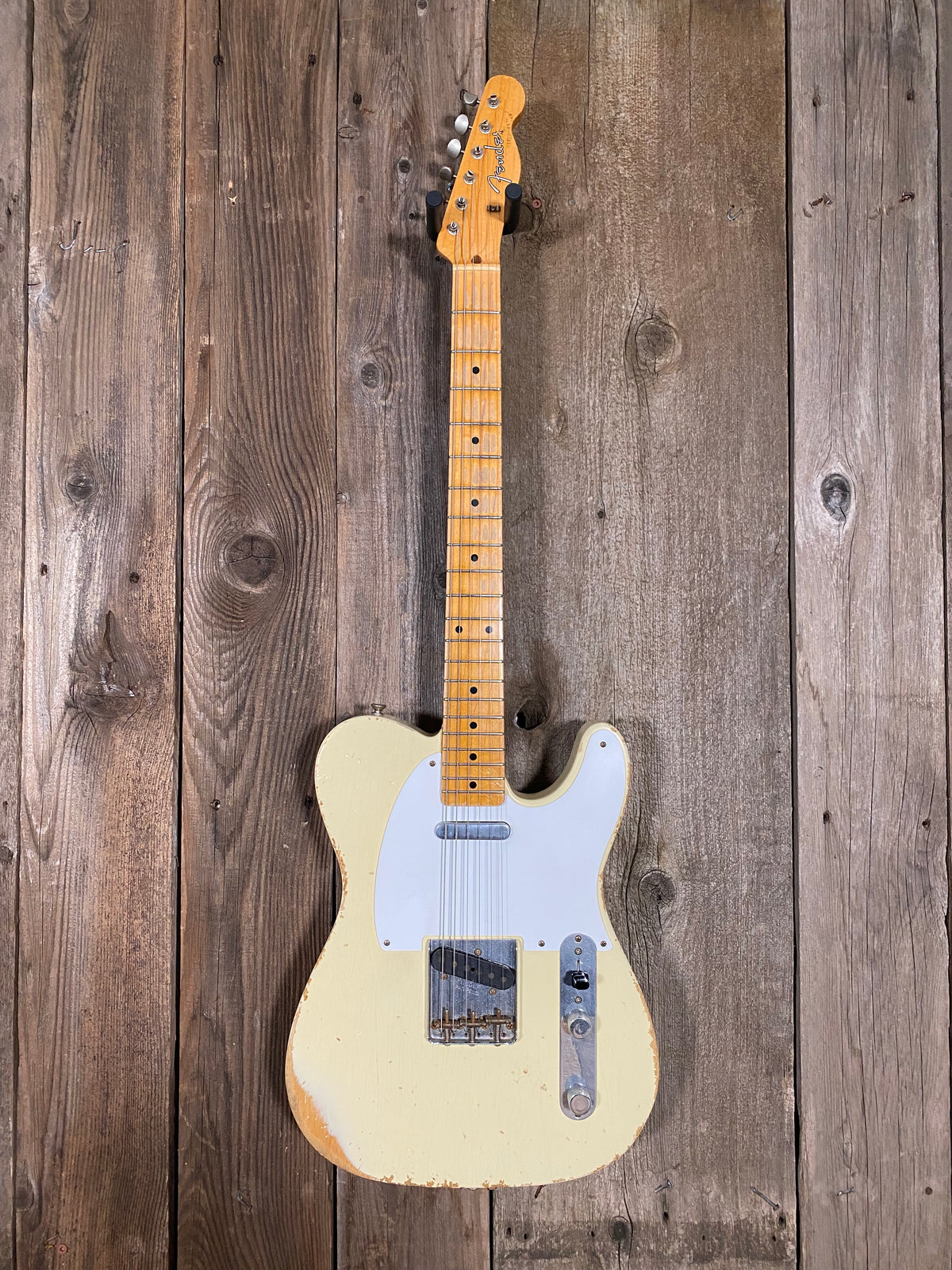 SOLD - Fender Telecaster Custom Shop 1958 Relic Rare White Finish 2008 6lb 3oz