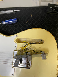 SOLD - Fender Telecaster Custom Shop 1958 Relic Rare White Finish 2008 6lb 3oz