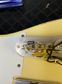 SOLD - Fender Telecaster Custom Shop 1958 Relic Rare White Finish 2008 6lb 3oz