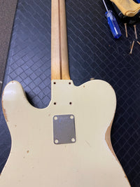 SOLD - Fender Telecaster Custom Shop 1958 Relic Rare White Finish 2008 6lb 3oz