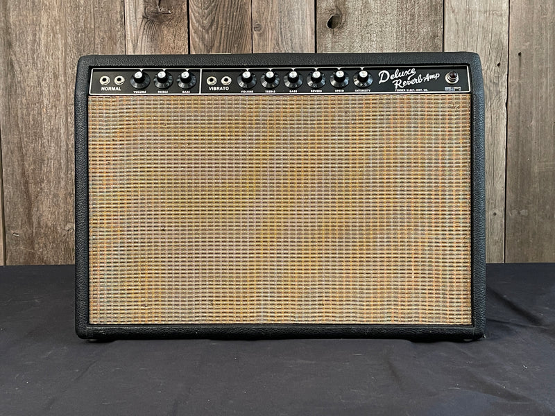 SOLD - Fender Deluxe Reverb 1964 Pre CBS Near Mint