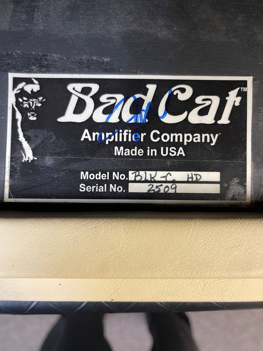 SOLD - Bad Cat Black Cat 30 HD 2005 30 Watt Sampson Era Head