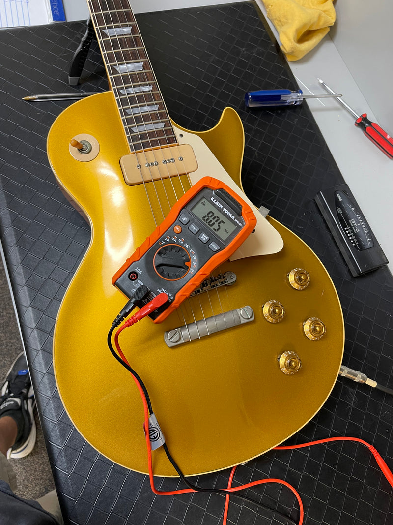 SOLD - Gibson Les Paul Goldtop R6 1956 Custom Shop Reissue 2001