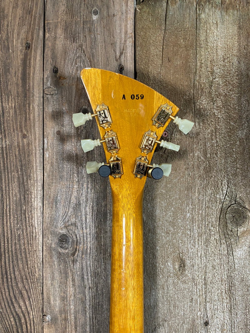 SOLD - Gibson Moderne 1982 Korina Heritage Series A Serial Number