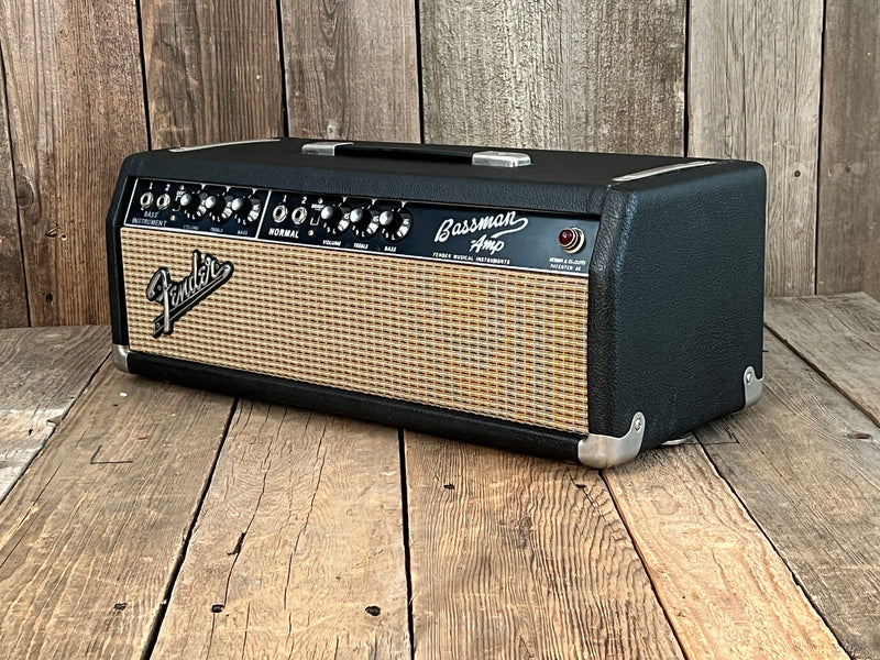 SOLD - Fender Bassman Head 1965 Blackpanel