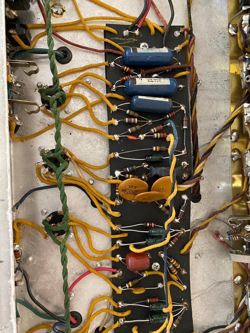 SOLD - Fender Blackpanel Pro Reverb Export Model AA165 1967