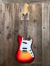 SOLD - Fender Duo-Sonic 1961 Maroon burst