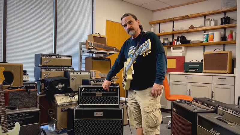 SOLD - Henry Amplification SRT+ Tube Amplifier Head with cabinet